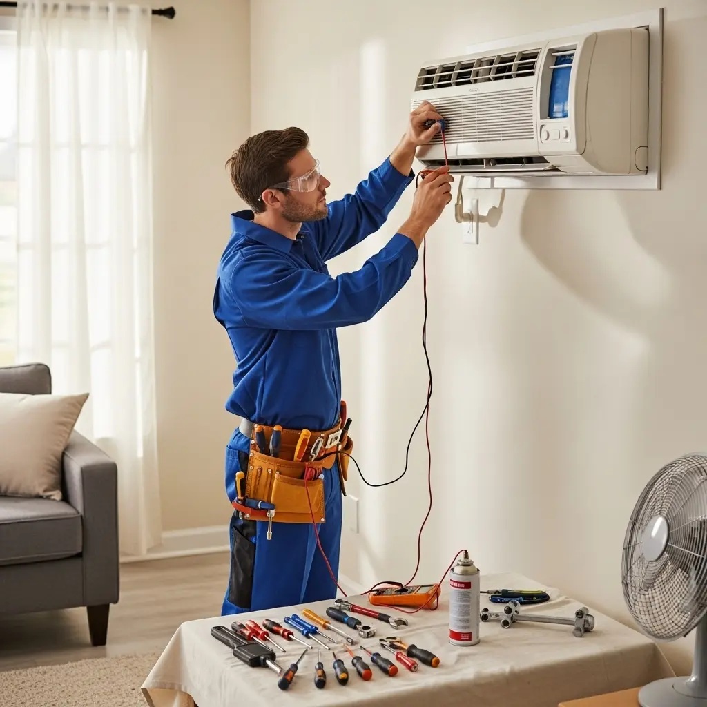 Selendi Bosch Bosch klima gaz dolumu ve bakım – Enerji verimliliği artırıldı. - Teknik servis örneği